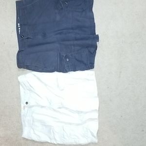 2 pairs of Mossimo shorts